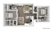The Augustine with Optional Patio, Balcony or Bonus Room