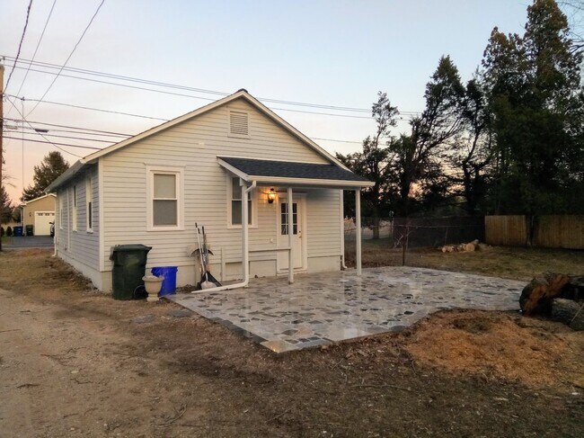 Patio Entrance - 413 Landing St House Unit A