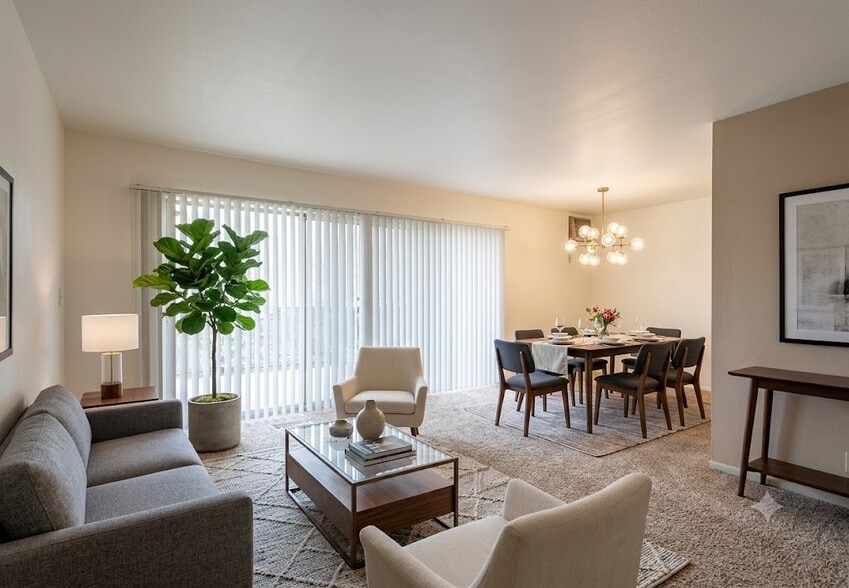 Two Bedroom Livingroom & Dining Room