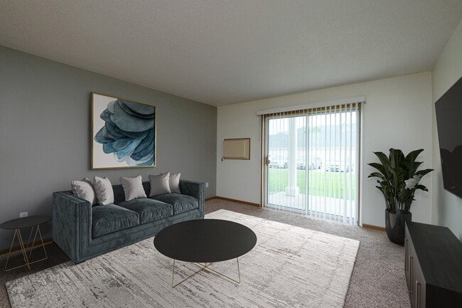 Fargo, ND Pinehurst Apartments | Living - Pinehurst