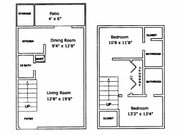 Two Bedroom - Clubview Court Townhouse