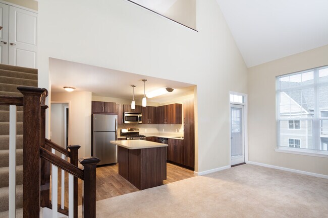 Classic Kitchen and Living Room