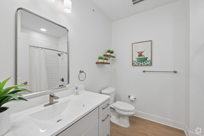 1BR, 1BA - 740SF - Bathroom