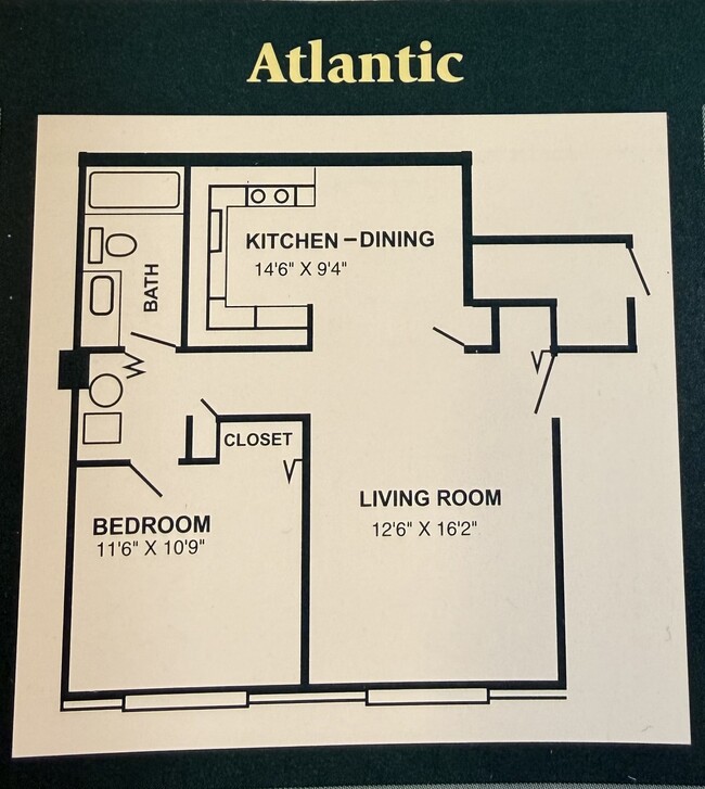 Atlantic 1 bedroom