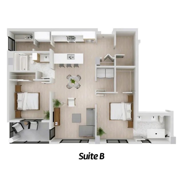 Layout B - Place Centrale