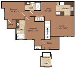 B1-2 floor plan Ten Pines at Summerwood
