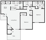 2BR/2BA
