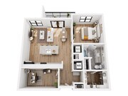 Ivory AFF floor plan The Amber