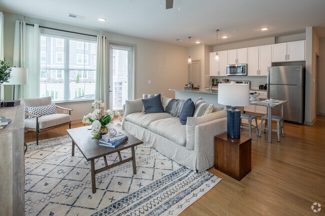 2HAB, 2BA - Shenandoah - 1.209SF - Sala de estar