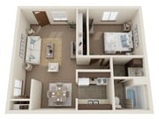 One Bedroom, One Bathroom | Stone Point Apartments | Apartments in Menomonee Falls, WI
