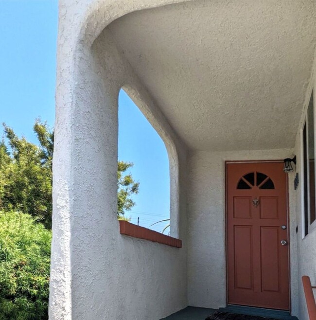 Balcony near front door - 1830 S Curson Ave Apartments