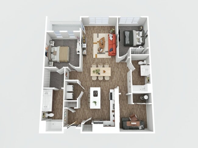 Building Photo - 2 Bed/ 2 Ba + Den + Balcony + Top Floor Unit 110 W Beall #611