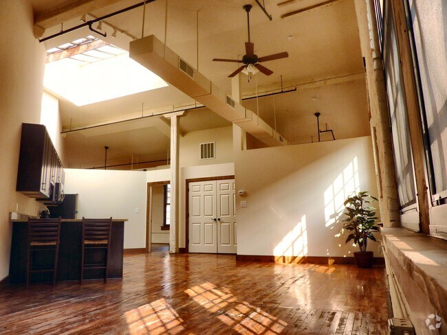 Kitchen with Skylight - Linden Lofts