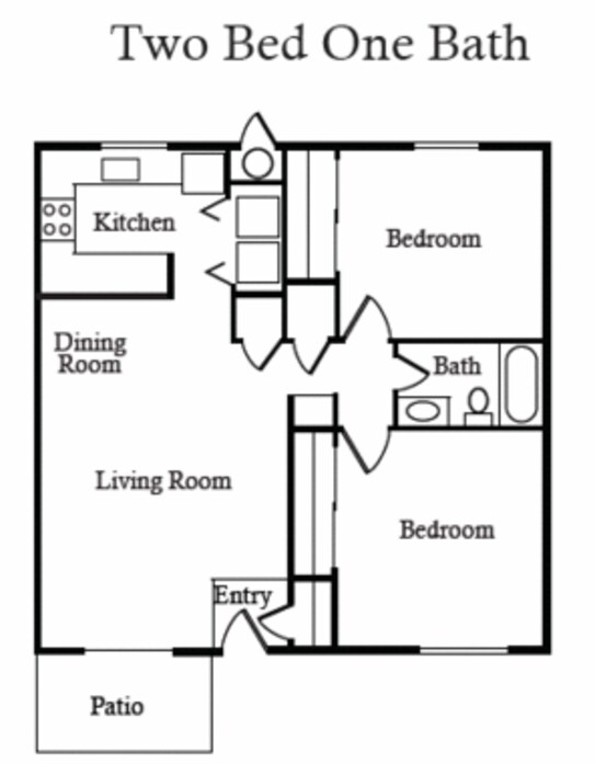 Photo - Hillcrest Court Apartments