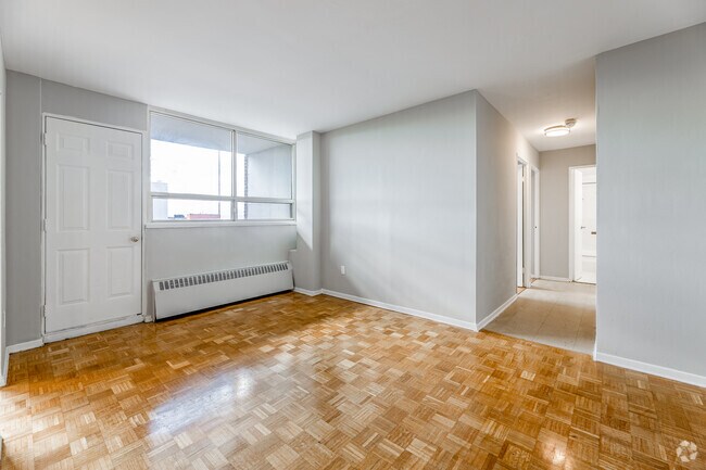 2BR, 1BA - 742SF - Living Room