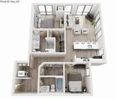 H3 Large 2Bedroom/2Bath
