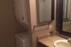 Washer/dryer provided
