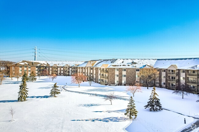 Rear of Building - Ages 62+ Realife Co-Op of Brooklyn Park