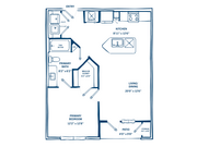 One Bedroom Floor Plan