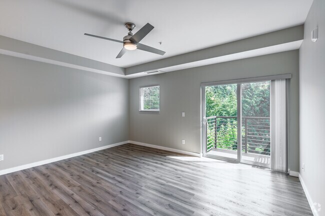 1BR, 1BA - 636SF - Living Room