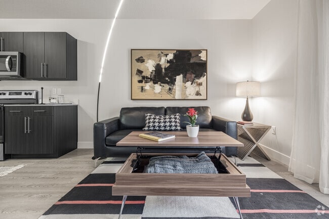 1BR, 1BA - 700SF - Living Room - Lehi Tech Apartments