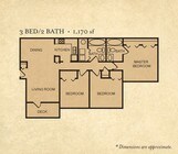 3BR/2BA