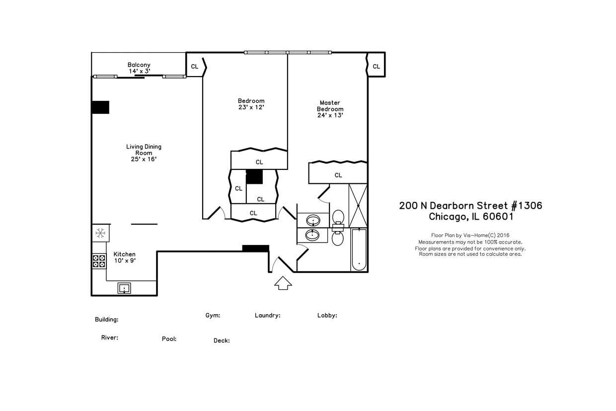 Floor Plan - 200 N Dearborn St (Chicago, IL)