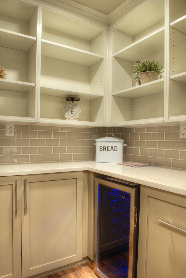 Pantry with wine cooler- Manhattan