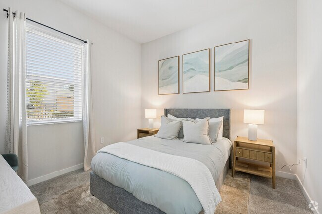 Model D 2BR, 1BA - 860SF - Second Bedroom
