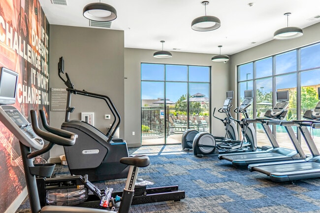 Cardio Room - Fitness Center - The Falls at Pike Creek Apartments