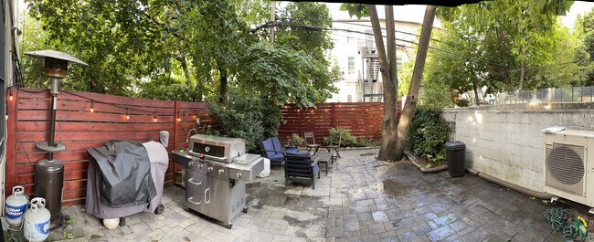 Backyard - 587 Lexington Ave Townhome