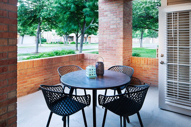 Private patio or balcony