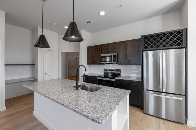 2BR, 2BA - 1,160SF - Kitchen - Fitzroy Riverdale