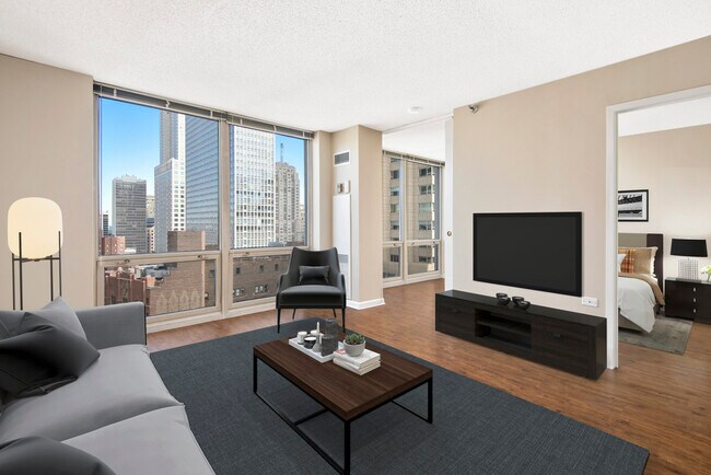 1BR-JR, 1BA Living Room