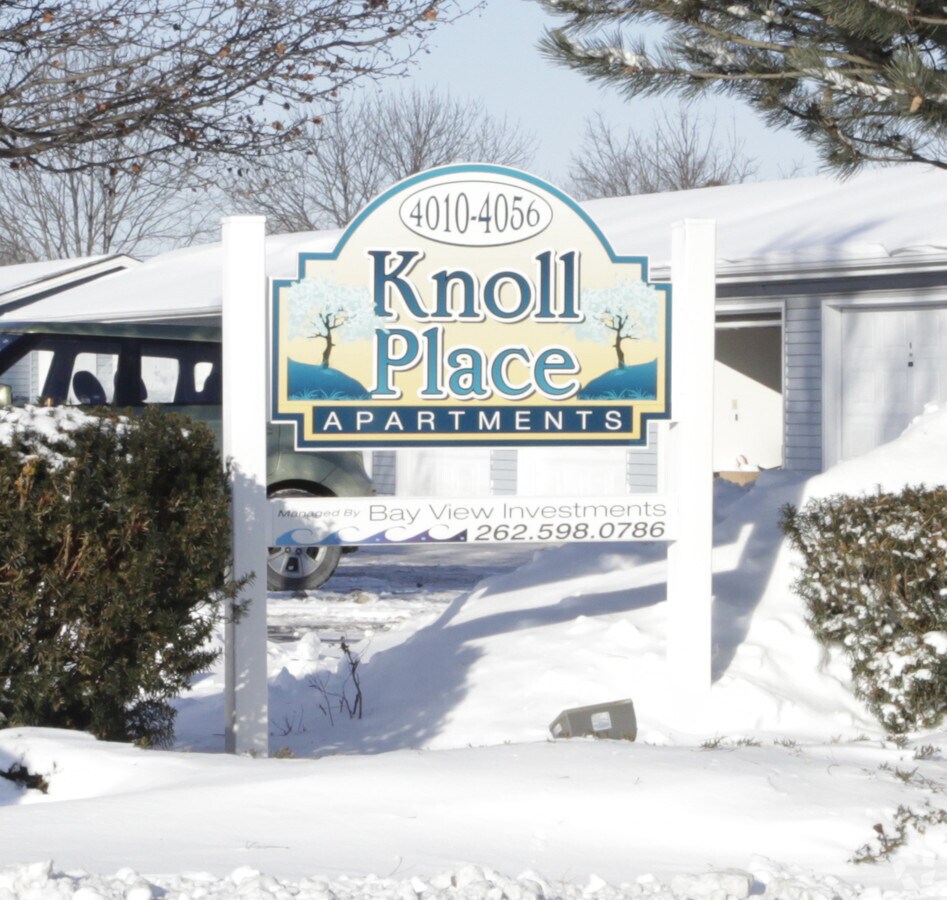Sign - Knoll Apartments