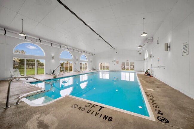 Year 'round heated indoor pool
