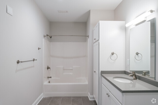 1BR/1BA - Typical Bathroom