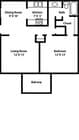 1BR/1BA
