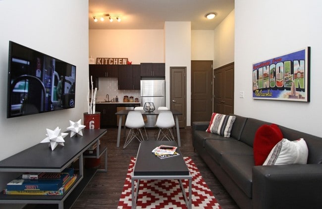 Every unit at Academy Lincoln comes fully furnished.