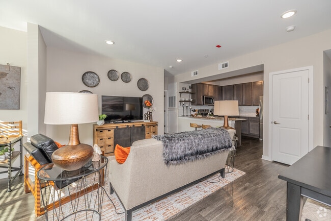 2BR, 2BA - 1112SF - B8 - Living Area - Bison Trails Apartments