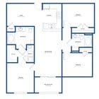 3x2 w/Sunroom Renovated Floor Plan