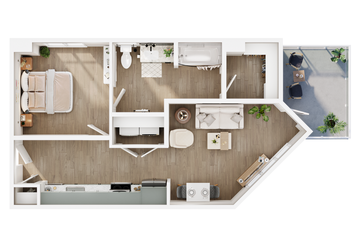 Floor Plan - A8B