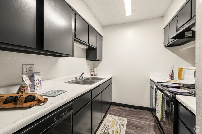 2BR, 1BA - 835SF - Kitchen - Ranch at 1856 Apartments