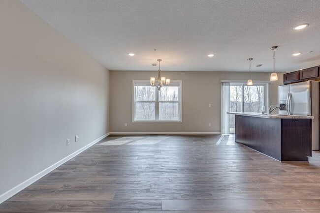 Photo - Big Lake row style / front to back townhome for RENT; 3bd 3ba 2car attached garage