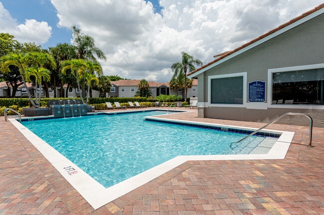 Pool Area - Palms of Boca Del Mar Apartments