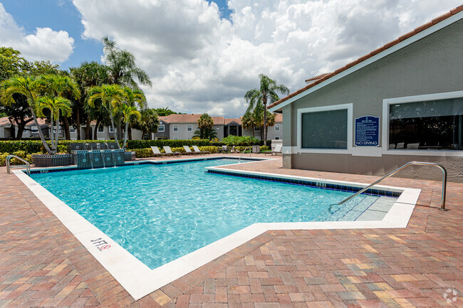 Pool Area - Palms of Boca Del Mar Rental