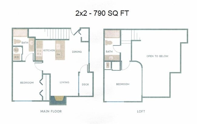 2x2 - 790 SQ FT