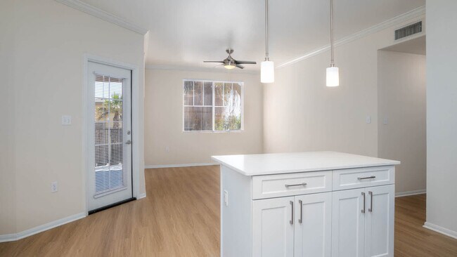 Living Room with Hard Surface Flooring