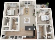 Toftrees Highwoods 2BD 2Bath 1240sqft