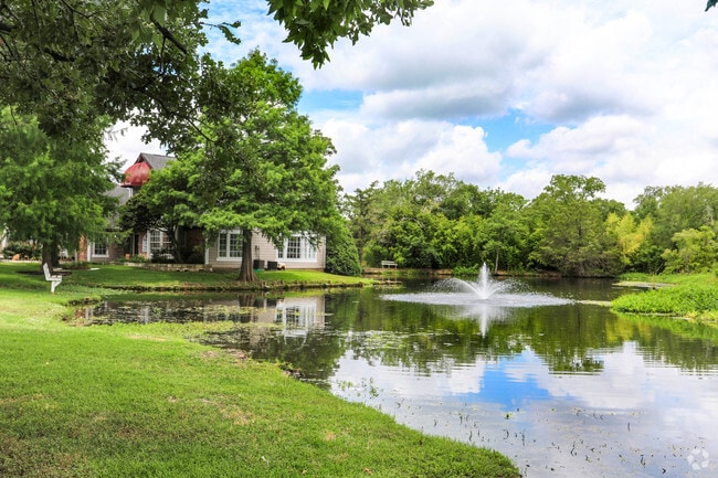 Leasing Office and Pond - Walden Pond Apartments